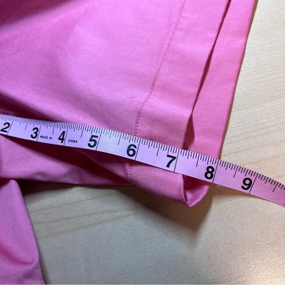 Lizgolf Flat Front Sateen Finish Short Size 8 Side Zipper Closure 4 Pockets - Picture 7 of 8